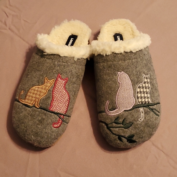 Land's End cat slippers - Picture 1 of 5